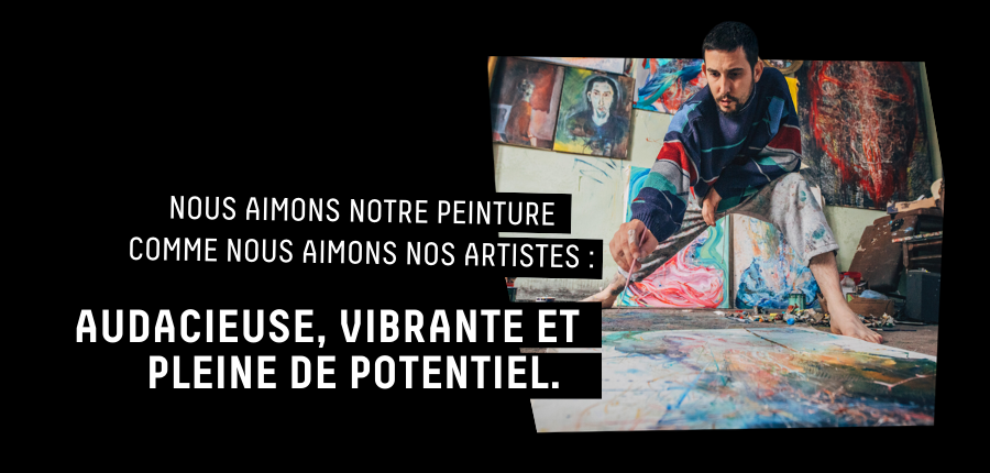 We Like Our Paint, Like We Like Our Artists, Bold, Vibrant and Full Of Potential