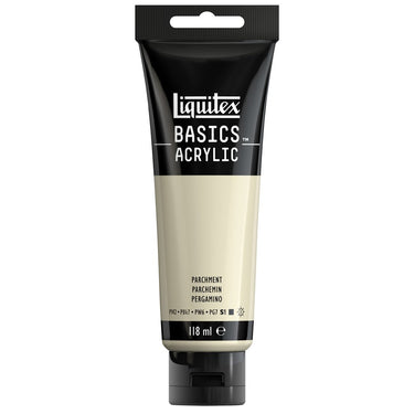 Liquitex Basics 118ML, Parchemin (produit en gros plan sur fond blanc)
