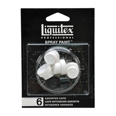 Liquitex Professional Spray Paint Nozzles, Assorted 6-Pack