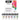 LQX PRO HEAVY BODY ACRYLIC 6X59ML FLUORESCENT SET [TUBES OUT]
