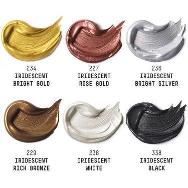 LQX PRO HEAVY BODY ACRYLIC 6X59ML IRIDESCENT SET [SWATCHES] 887452048916