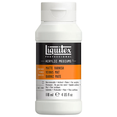 Vernis Mat Liquitex Mediums Professionnels 118ML (produit en gros plan sur fond blanc)