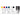 Coffret acrylique Liquitex Basics Fluid Set 6x118ml [dos de l'emballage]