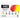 Gros plan du coffret Liquitex Acrylique Heavy Body - 6x22ml - Classiques sur fond blanc