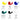 LIQUITEX Acrylique Bio-Based Heavy Body - Coffret Classiques. Palette de couleurs de 6 couleurs dans la boîte avec leur nom, numéro, code pigment et symboles d'opacité et de résistance à la lumière