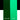 PETIT Échantillon de Acrylique Liquitex Heavy Body, Vert Phtalocyanine Nuance Jaunemontrant la teinte pure (mass tone) de le couleuer et mélangé à parts égales avec du blanc (1:1 tint)