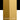 PETIT Échantillon de Acrylique Liquitex Heavy Body, Jaune Bronzemontrant la teinte pure (mass tone) de le couleuer et mélangé à parts égales avec du blanc (1:1 tint)