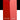 PETIT Échantillon de Acrylique Liquitex Heavy Body, Rouge Foncé sans Cadmiummontrant la teinte pure (mass tone) de le couleuer et mélangé à parts égales avec du blanc (1:1 tint)