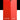 PETIT Échantillon de Acrylique Liquitex Heavy Body, Rouge Moyen sans Cadmiummontrant la teinte pure (mass tone) de le couleuer et mélangé à parts égales avec du blanc (1:1 tint)