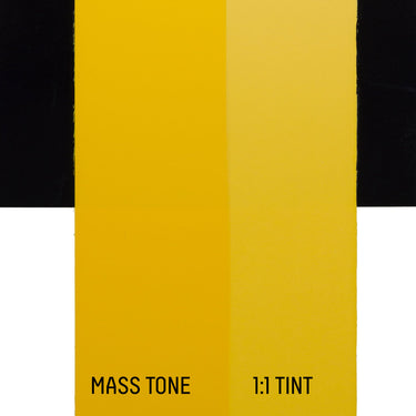 Acrylique Heavy Body Liquitex, Jaune Moyen sans Cadmium (produit en gros plan sur fond blanc)
