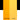 PETIT Échantillon de Acrylique Liquitex Heavy Body, Jaune Orange Azomontrant la teinte pure (mass tone) de le couleuer et mélangé à parts égales avec du blanc (1:1 tint)