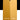PETIT Échantillon de Acrylique Liquitex Heavy Body, Jaune Oxydemontrant la teinte pure (mass tone) de le couleuer et mélangé à parts égales avec du blanc (1:1 tint)