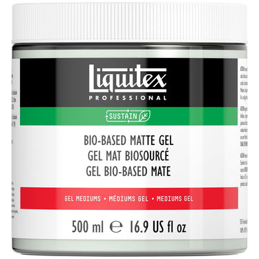Gel Medium Mat Liquitex 500ML (produit en gros plan sur fond blanc)