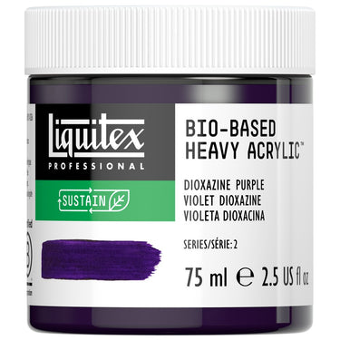 Acrylique biosourcé Liquitex, 75ML, Violet Dioxazine (produit en gros plan sur fond blanc)