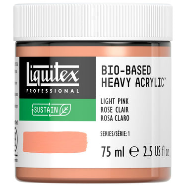Acrylique biosourcé Liquitex, 75ML, Rose Clair (produit en gros plan sur fond blanc)