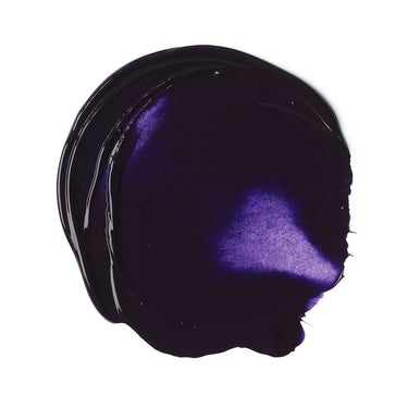 PETIT Échantillon de couleur de Liquitex Acrylique Bio-based Heavy, Violet Dioxazine Sur Fond Blanc