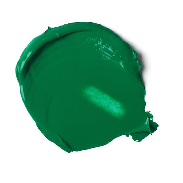PETIT Échantillon de couleur de Liquitex Acrylique Bio-based Heavy, Vert Émeraude Sur Fond Blanc