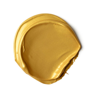 PETIT Échantillon de couleur de Liquitex Acrylique Bio-based Heavy, Or Éclatant Iridescent Sur Fond Blanc