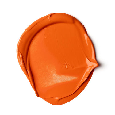 PETIT Échantillon de couleur de Liquitex Acrylique Bio-based Heavy, Orange sans Cadmium Sur Fond Blanc