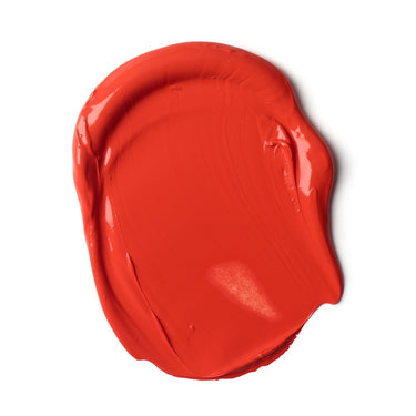 PETIT Échantillon de couleur de Liquitex Acrylique Bio-based Heavy, Rouge Clair sans Cadmium Sur Fond Blanc