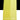 PETIT Échantillon de Acrylique Liquitex Bio-based Heavy, Jaune Hansa Clairmontrant la teinte pure (mass tone) de le couleuer et mélangé à parts égales avec du blanc (1:1 tint)