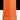 PETIT Échantillon de Acrylique Liquitex Bio-based Heavy, Orange sans Cadmiummontrant la teinte pure (mass tone) de le couleuer et mélangé à parts égales avec du blanc (1:1 tint)