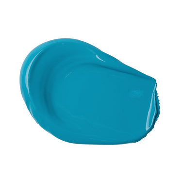 PETIT Échantillon de couleur de Liquitex Acrylique Basics, Bleu Éclatant Sur Fond Blanc