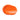 PETIT Échantillon de couleur de Liquitex Acrylique Basics, Orange de Cadmium Imitation Sur Fond Blanc