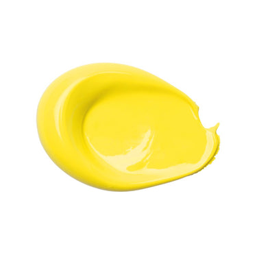 PETIT Échantillon de couleur de Liquitex Acrylique Basics, Jaune de Cadmium Clair Imitation Sur Fond Blanc