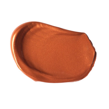 PETIT Échantillon de couleur de Liquitex Acrylique Basics, Cuivre Sur Fond Blanc