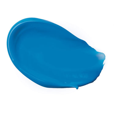 PETIT Échantillon de couleur de Liquitex Acrylique Basics, Bleu Fluorescent Sur Fond Blanc