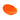 PETIT Échantillon de couleur de Liquitex Acrylique Basics, Orange Fluorescent Sur Fond Blanc
