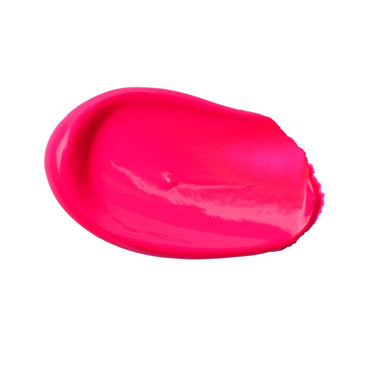 PETIT Échantillon de couleur de Liquitex Acrylique Basics, Rose Fluorescent Sur Fond Blanc