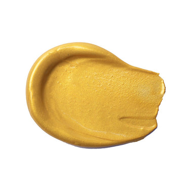 PETIT Échantillon de couleur de Liquitex Acrylique Basics, Or Sur Fond Blanc