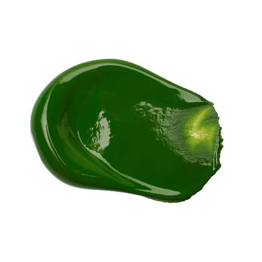 PETIT Échantillon de couleur de Liquitex Acrylique Basics, Vert de Hooker Permanent Imitation Sur Fond Blanc