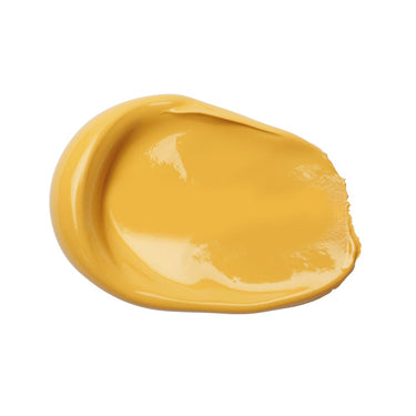 PETIT Échantillon de couleur de Liquitex Acrylique Basics, Jaune de Naples Imitation Sur Fond Blanc