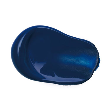 PETIT Échantillon de couleur de Liquitex Acrylique Basics, Bleu Phtalocyanine Sur Fond Blanc