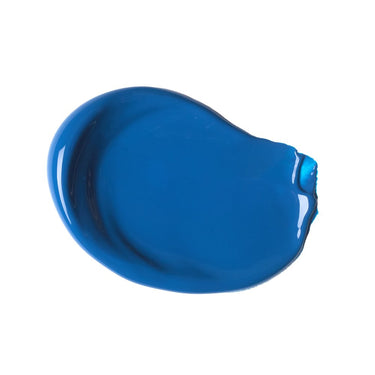 PETIT Échantillon de couleur de Liquitex Acrylique Basics, Bleu Primaire Sur Fond Blanc