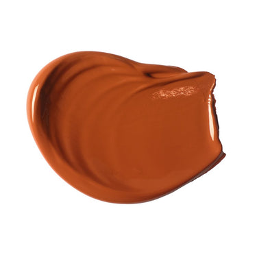PETIT Échantillon de couleur de Liquitex Acrylique Basics, Rouge Oxyde Sur Fond Blanc