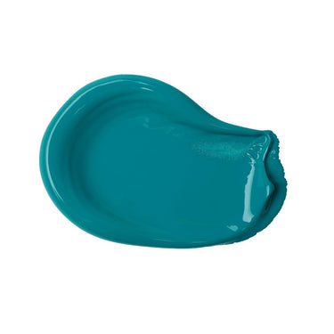 PETIT Échantillon de couleur de Liquitex Acrylique Basics, Bleu Turquoise Sur Fond Blanc