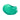 Échantillon mélange de peinture acrylique métallisée vert aqua  appliqué à la spatule sur fond blanc