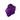 Échantillon mélange de peinture acrylique métallisée violet  appliqué à la spatule sur fond blanc