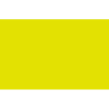 ÉCHANTILLON DE couleur de PEINTURE EN AÉROSOL Liquitex Jaune Fluorescent