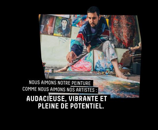 We Like Our Paint, Like We Like Our Artists, Bold, Vibrant and Full Of Potential