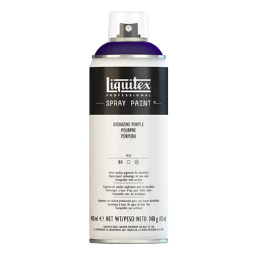 Liquitex peinture acrylique en aérosol, 400ML, Violet Dioxazine (produit en gros plan sur fond blanc)