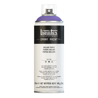 Liquitex peinture acrylique en aérosol, 400ML, Pourpre Éclatant (produit en gros plan sur fond blanc)
