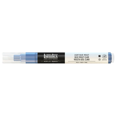 Liquitex Marqueur acrylique Violet Bleu Clair - 2MM produit en gros plan sur fond blanc.