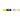 Gros plan d'un marqueur acrylique Liquitex 2MM, sans capuchon, Jaune Azo Moyen. Sur Fond Blanc.