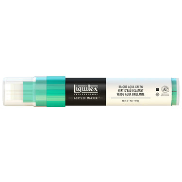 Liquitex Marqueur acrylique Vert d'Eau Éclatant - 15MM produit en gros plan sur fond blanc.