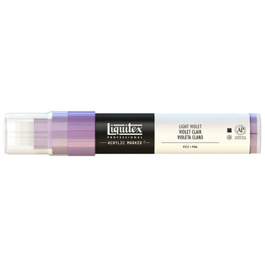 Liquitex Marqueur acrylique Violet Clair - 15MM produit en gros plan sur fond blanc.
